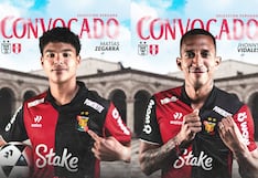 FBC Melgar: Matías Zegarra y Jhonny Vidales son convocados a la Selección Peruana