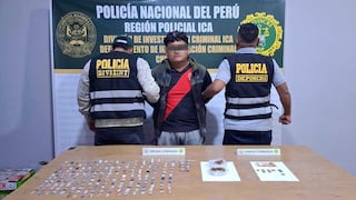 Chincha: intervienen a sujeto en posesión de pasta básica de cocaína y marihuana