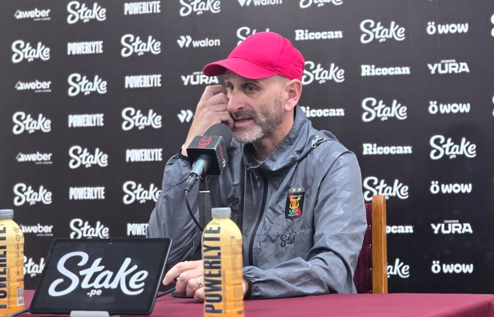 Entrenador de FBC Melgar descarta ventajas ante Cristal y ratifica confianza en el club (Foto: Omar Cruz/@photo.gec)