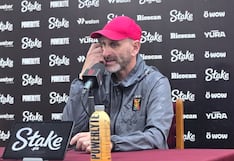 Entrenador de FBC Melgar descarta ventajas ante Cristal y ratifica confianza en el club