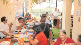 Trujillo: Critican a sindicalistas por almorzar con candidato al Senado
