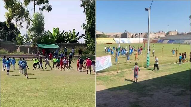 Copa Perú: furiosos golpean a árbitros durante encuentro deportivos en Chincha e Ica  