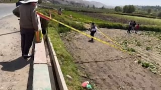 Arequipa: Agricultor encuentra el cuerpo de un hombre en una acequia del distrito de Uchumayo