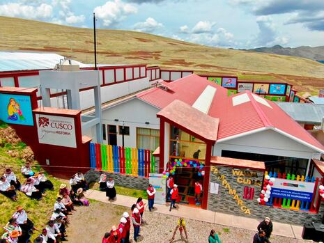 Cusco: Inauguran ‘Wawacunas’ para cuidar a niños del campo menores de tres años