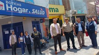 Cierran temporalmente tres boticas en la provincia de Chincha por varias irregularidades