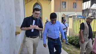 Franceses visitan hospital Goyeneche de Arequipa para evaluación situacional (VIDEO)
