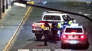 Arequipa: Taxista aprovecharía pelea callejera para robar celulares (VIDEO)