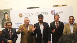 Universidades presentan Agenda por el Desarrollo de Arequipa 2026-2031 a diputados electos