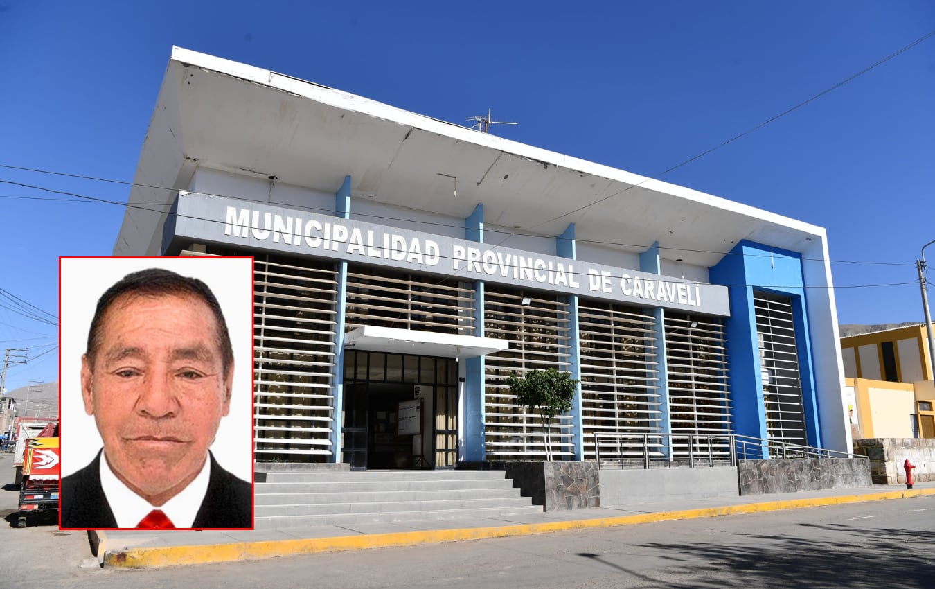 Alcalde de Chala, Agustín Condori Motta, es candidato a la alcaldía provincial de Caravelí. Foto: Composición GEC.