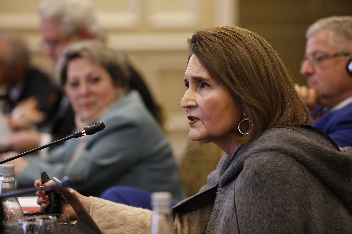 Luz Pacheco, vicepresidenta del TC.