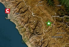 Sismo de magnitud 4.1 remeció Huancayo este lunes 31 de agosto