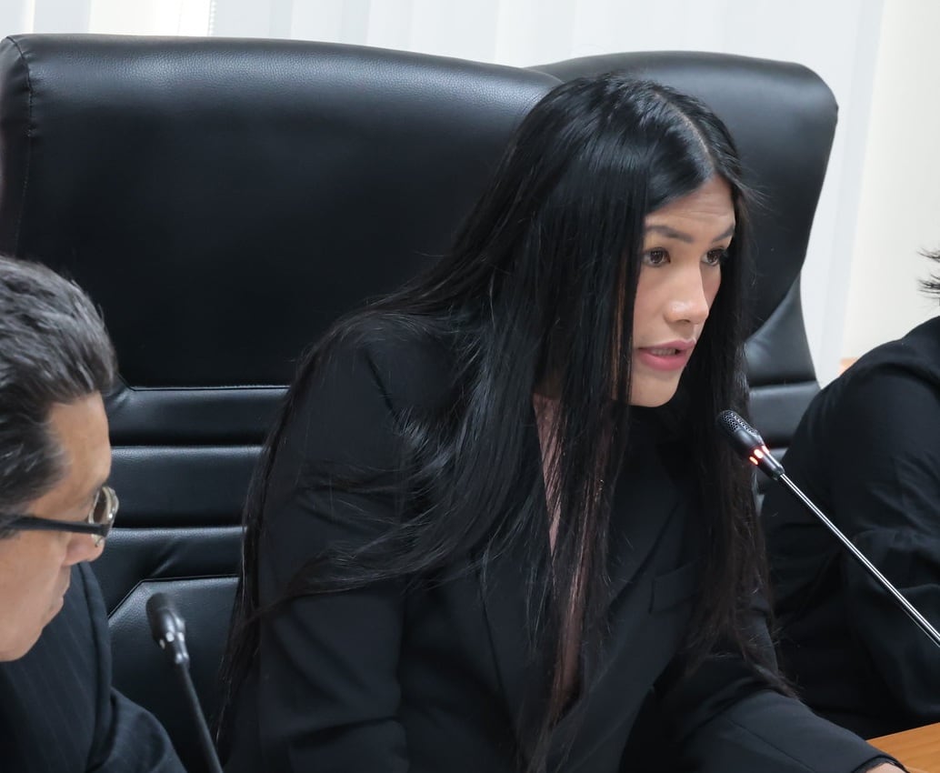 Catherin Palomino es diputada de Juntos por el Perú por la región Huancavelica. (Foto: Congreso)