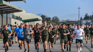 Presidente José Jerí participa en la Carrera de Confraternidad 4K por el Día del Ejército del Perú