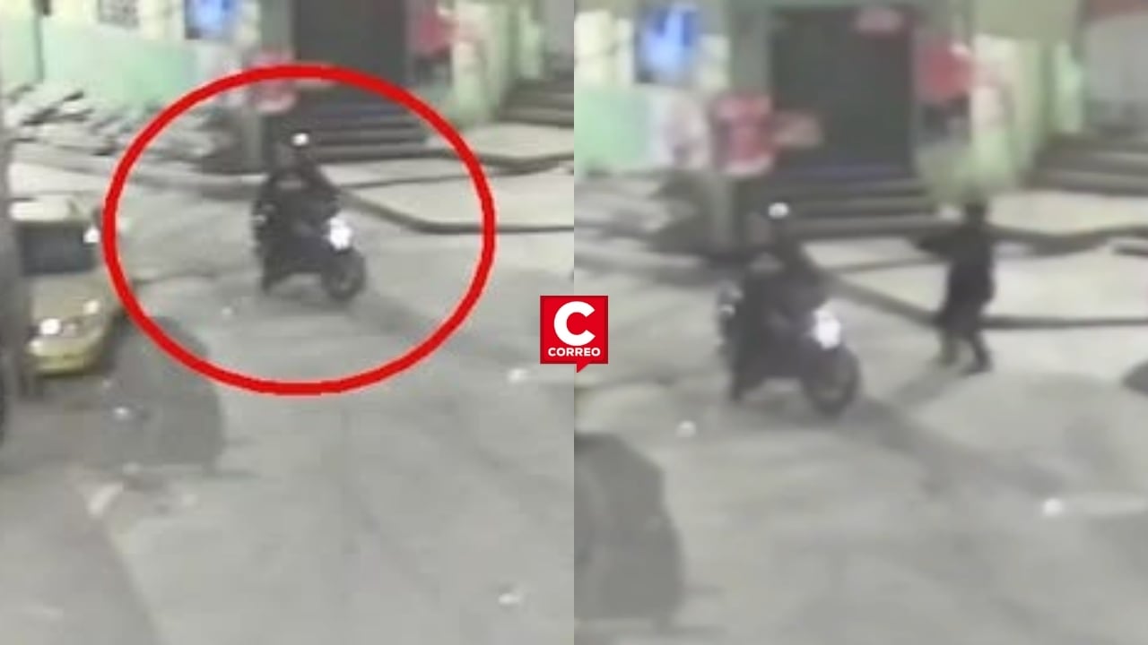 Brutal asesinato en plena calle: Motociclista muere a tiros en Lima Norte