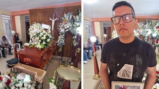 Velan en Chiclayo los restos del suboficial PNP asesinado en Guadalupe