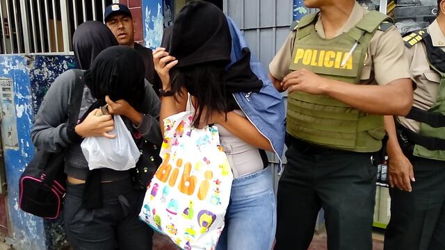 La PNP intervino dos prostíbulos y rescató a 30 ciudadanas extranjeras (VIDEO)