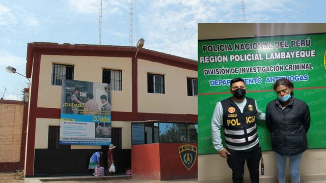 Mujer intenta ingresar droga al penal oculta en sus partes íntimas y es detenida