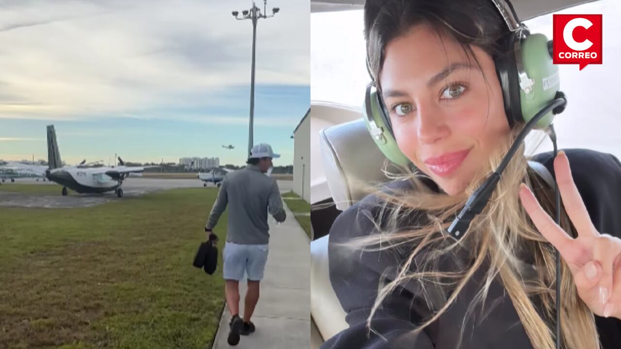 Alondra García Miró presume romántico viaje en avioneta