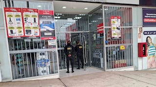 Chincha: desconocidos roban en tienda de productos tecnológicos en el día de elecciones