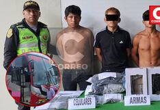 Pichanaqui: Por GPS cae “Demonio” y su banda que asaltaron bus a balazos