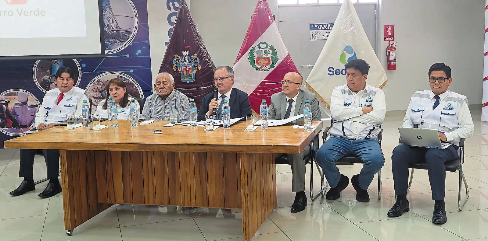 Directorio de la empresa Sedapar, Arequipa. (Foto: Omar Cruz/@photo.gec)