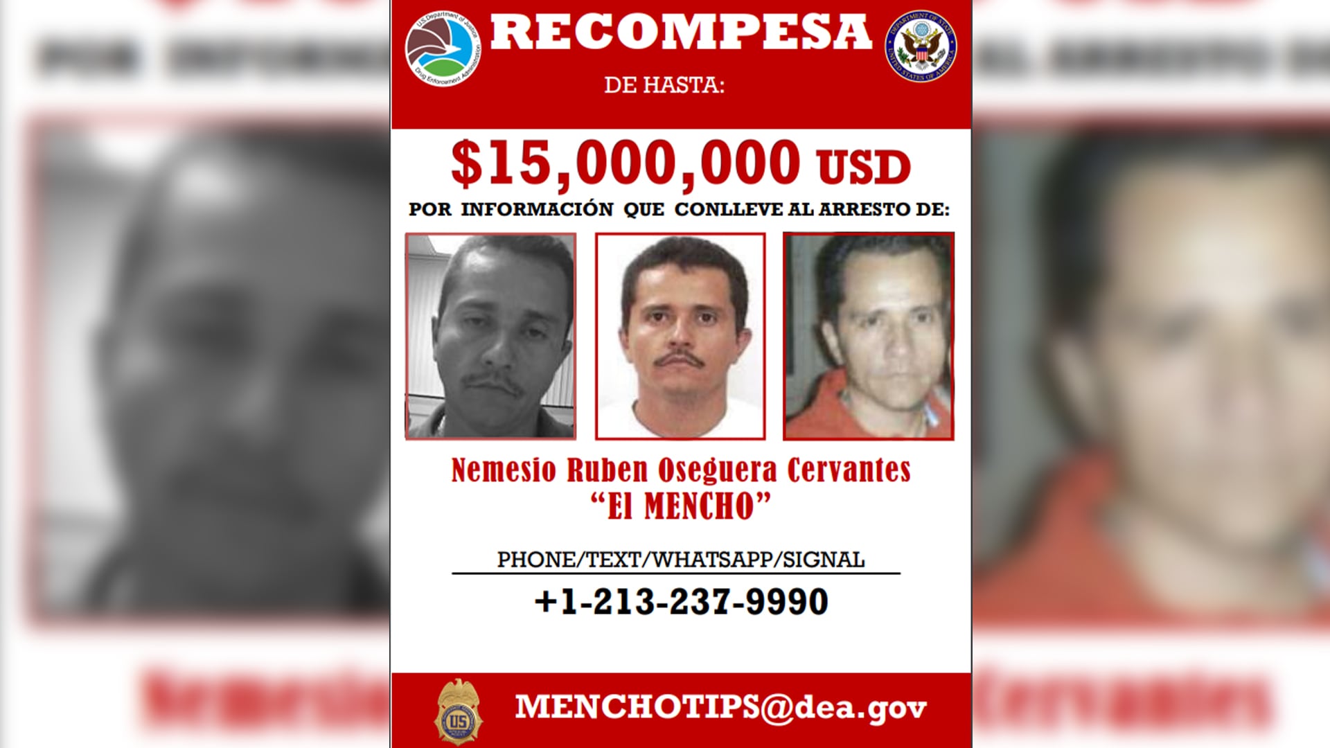 El Mencho, líder del CJNG, fue abatido por el ejército de México.
