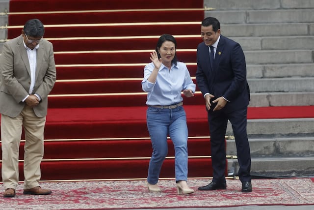 Keiko Fujimori participó en la ceremonia por el Día Nacional de la Persona Adulta Mayor (Foto: Mario Zapata/GEC)