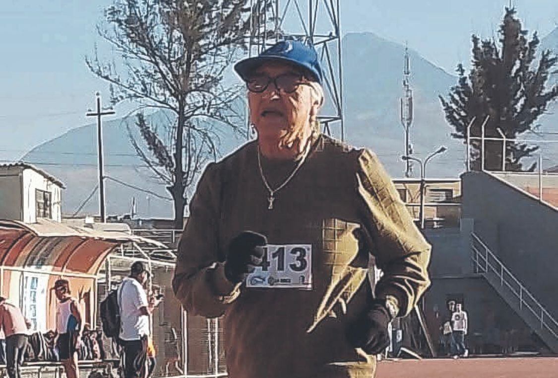 Eufemia Guzmán, atletismo máster. Foto: GEC.
