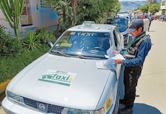Tarjeta única de circulación por 10 años para taxi independiente se emitirá desde el lunes en Huancayo