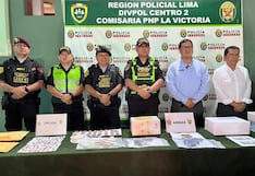 PNP desarticula 10 bandas en Lima y pide a fiscales frenar liberación de delincuentes reincidentes