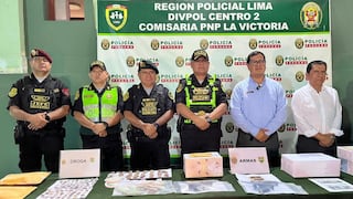 PNP desarticula 10 bandas en Lima y pide a fiscales frenar liberación de delincuentes reincidentes