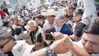 Roberto Sánchez promete luchar contra la corrupción durante su visita a Piura