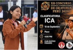 Pisco: realizarán clasificatoria del XII Concurso Nacional e Internacional de Oratoria Perú 2026