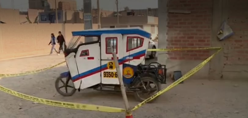 La víctima recibió impactos de bala en el rostro y fue trasladada al hospital Lanfranco La Hoz. Mototaxistas denuncian cobros de hasta S/ 20 mil por extorsión.
