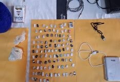 Hallan drogas, licor, armas artesanales y otros, tras requisa en penal de Cusco