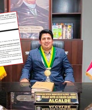 Actual alcalde de Mariano Nicolás Valcárcel (provincia de Camaná) busca continuar en el poder y postula como primer regidor en estas elecciones. Foto: Composición GEC.