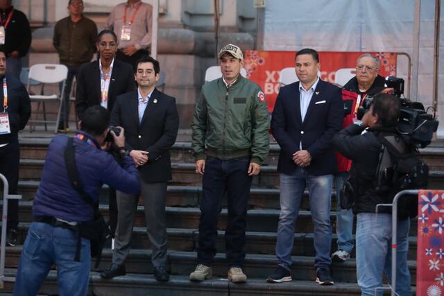 José Jerí inicia la maratón 42K de los Juegos Bolivarianos. (Foto: Jesús Saucedo / GEC)