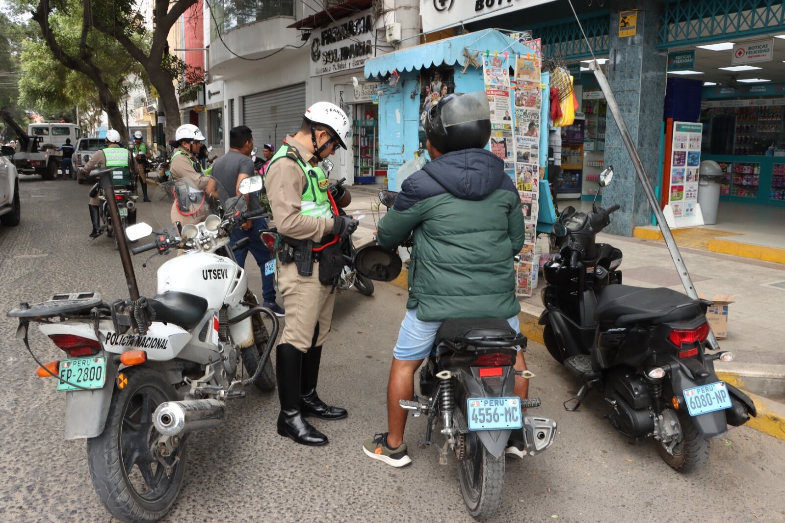 Comuna piurana en coordinación con policía intensifican operativos contra paraderos informales