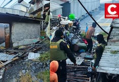 Puno: Rescatan a un hombre con capacidades especiales durante un incendio de vivienda