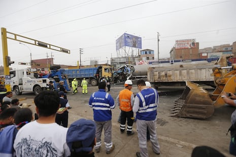 Choque múltiple en la Panamericana Norte dejó cinco vehículos afectados: Un conductor falleció tras el impacto