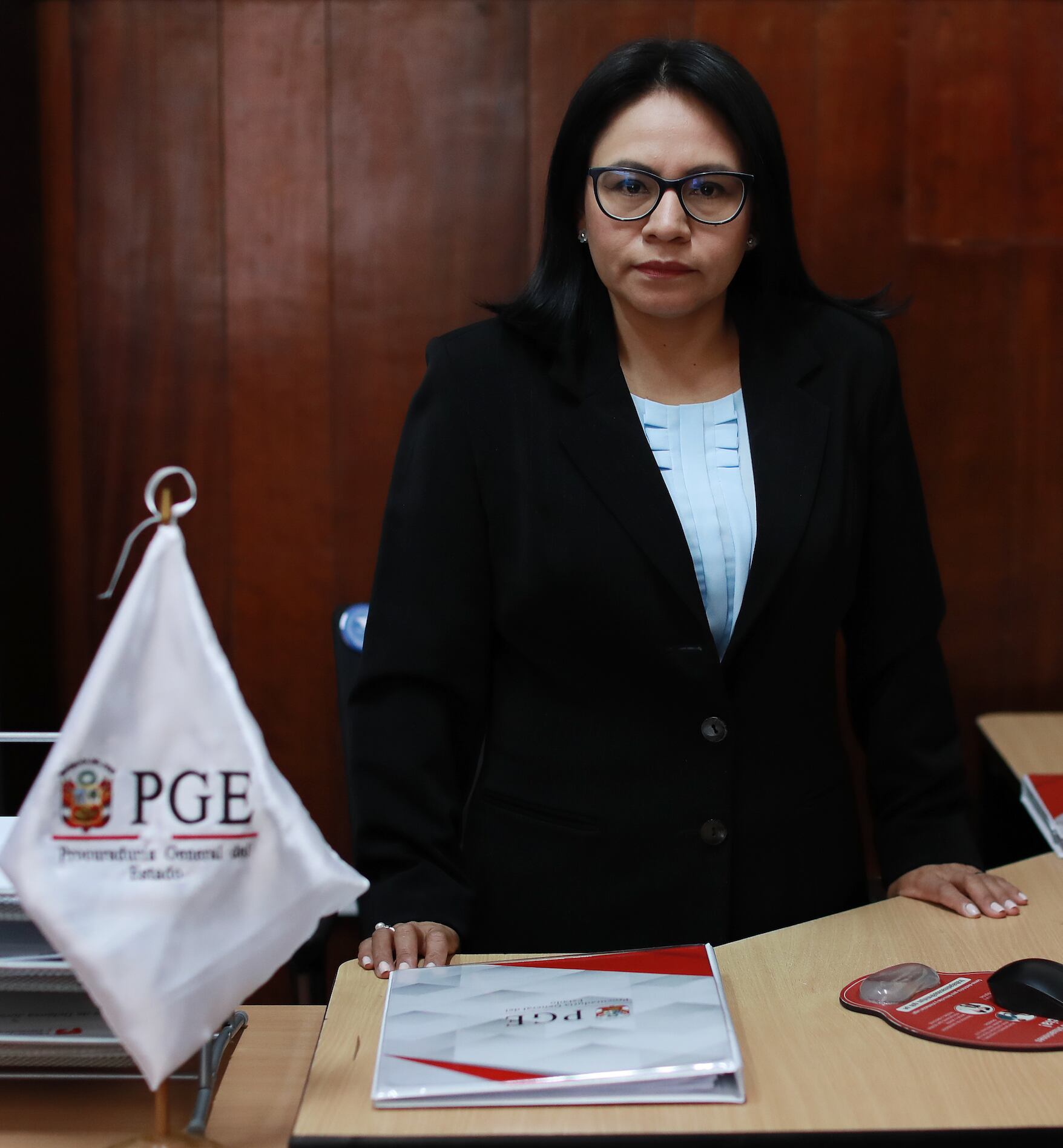 Liliana Meza Quito, Procuradora Especializada en Extinción de Dominio. Expresa preocupación por posible debilitación de la ley de confiscación de bienes del crimen organizado. (Foto: Alessandro Currarino/GEC)