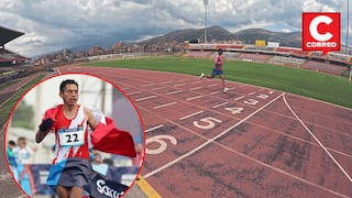 Cristhian Pacheco demanda con urgencia el cambio de pista atlética del Estadio Huancayo