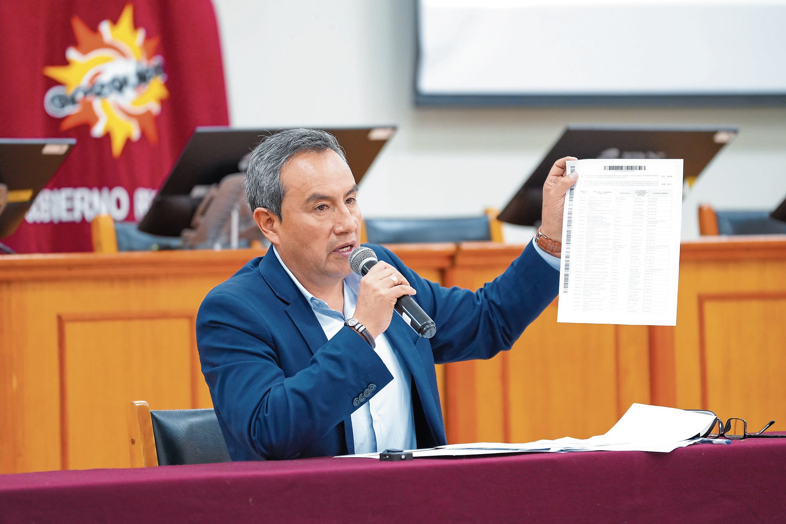 Recursos del Área de Imagen se usaron en conferencia para la defensa del gerente general Berly Gonzáles (Foto: GRA)