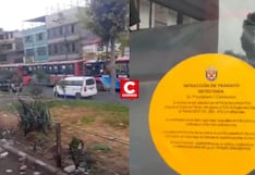 SMP: Policía frena protesta de ‘El Rápido’ rumbo al Congreso tras asesinato de conductor