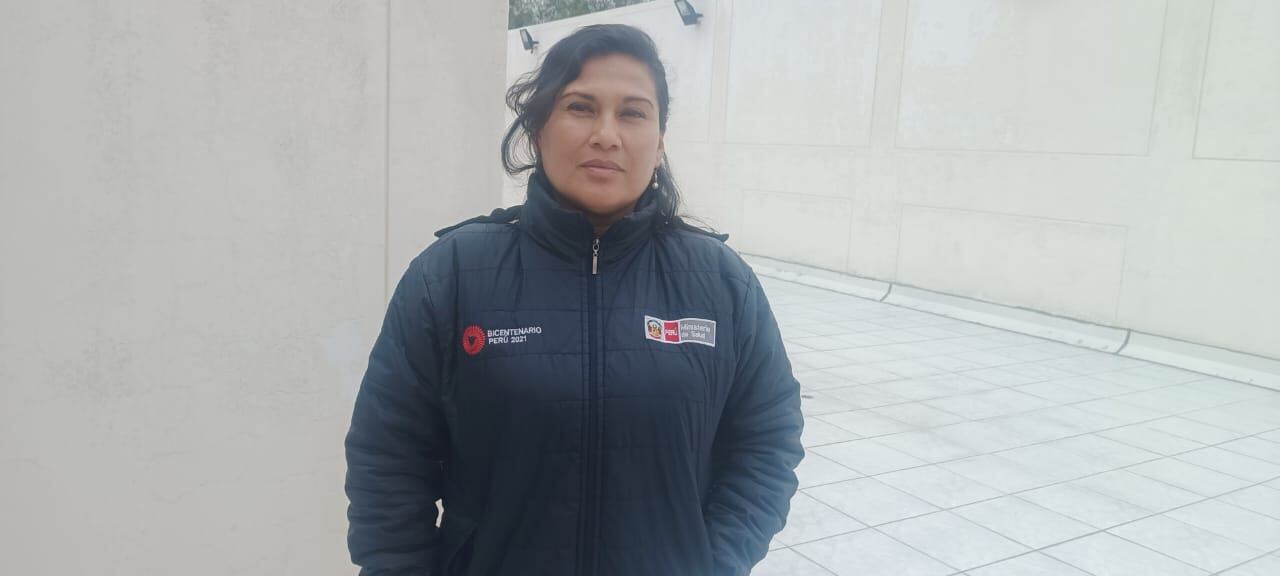 Magdalena Quepuy Izarra, directora ejecutiva de Inmunizaciones del Minsa. Foto: GEC.