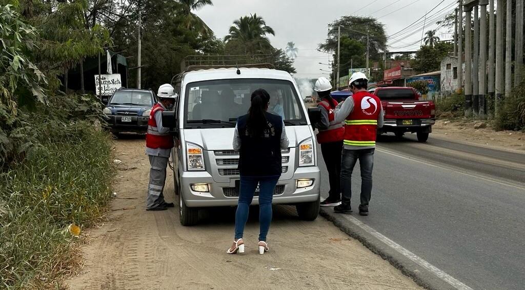 Operativo fue realizado en la carretera Panamericana Norte y contó con la participación de la Fiscalía de Prevención del Delito, Sutran y Policía.
