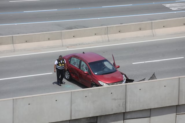 Asalto armado en San Miguel (Fotos: Violeta Ayasta/@photo.gec)