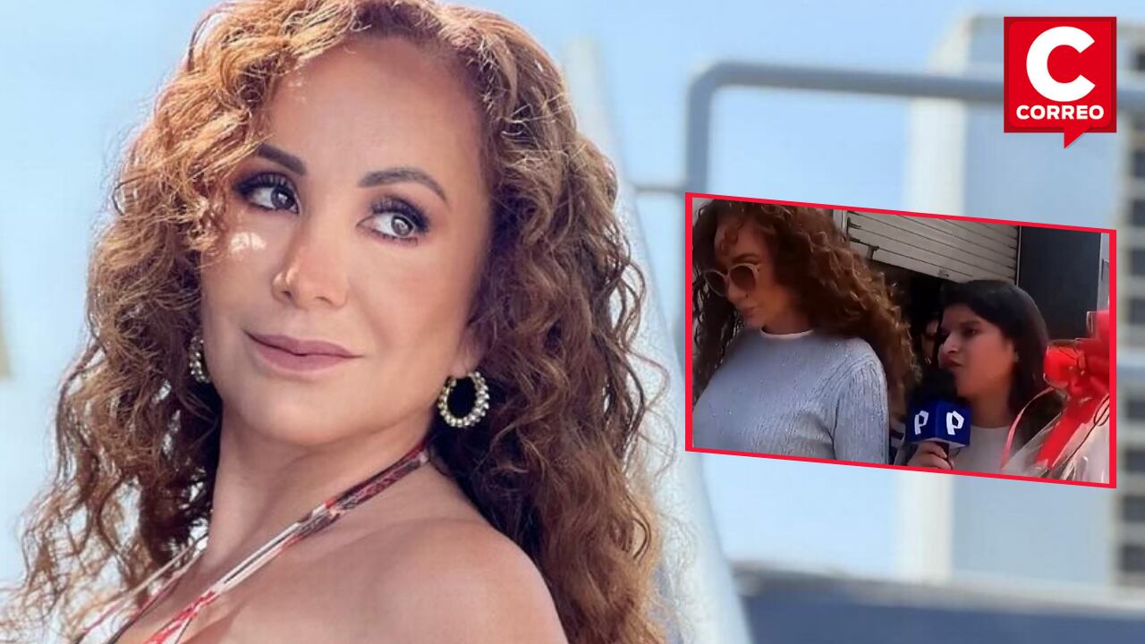 Janet Barboza ignora a reportera que quiso darle regalo por el ‘Día de la madre’: “Te me caíste”