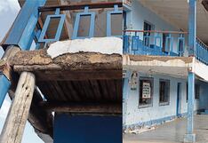 La Libertad: Menores en riesgo por colegio a punto de desplomarse
