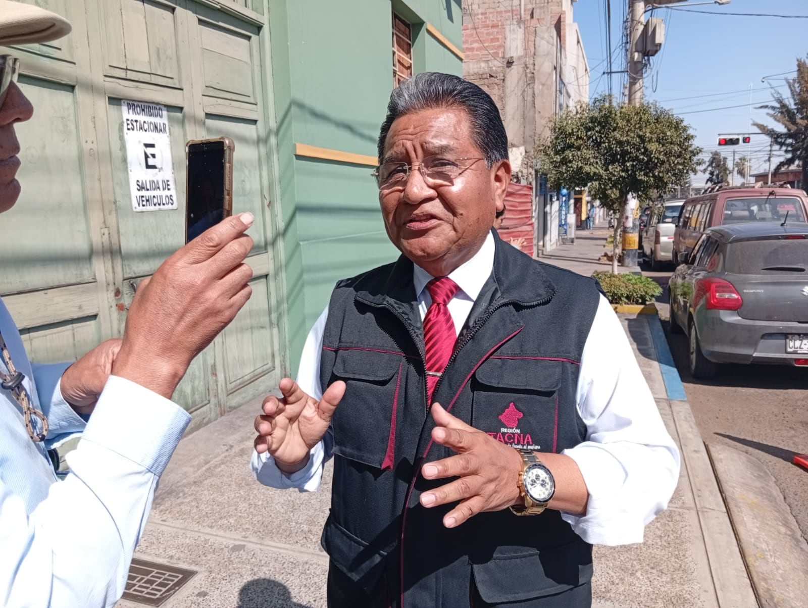 Director regional de salud de Tacna Julio Aguilar Vilca. (Foto: Adrian Apaza)
